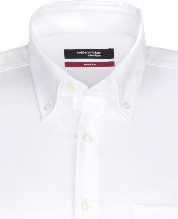 Produktbild Seidensticker Hemd 1/2 Regular Button Down Bügelfrei white (40)