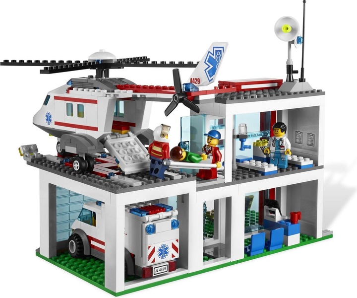 Produktbild LEGO Helikopter Rettungsbasis (4429, LEGO City)