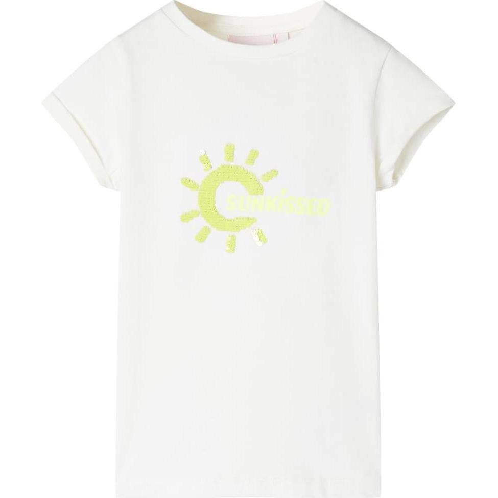 VidaXL, Jungen, Shirt, Janiyah, Weiss, (140)