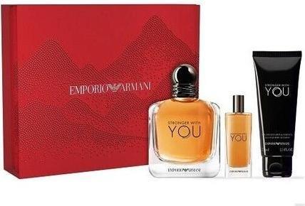 Actual product image Emporio Armani Strong With You 100ml EDT 3-Piece Gift Set 2024