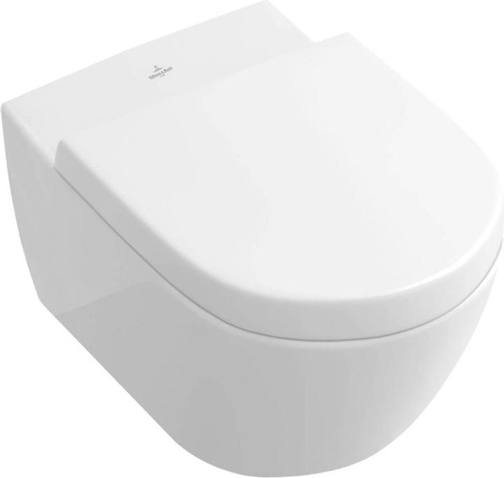 Immagine prodotto Villeroy & Boch WC a basso scarico Subway 2.0 DirectFlush con bordo a spruzzo aperto bianco 5614R001