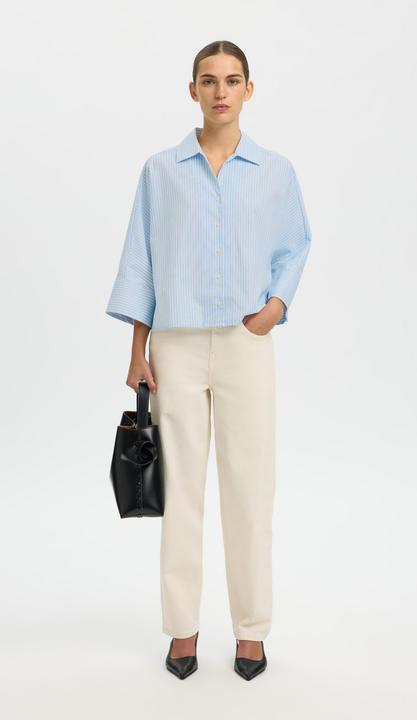 Immagine prodotto Selected Oversized Hemd mit 3/4 Ärmeln (40)