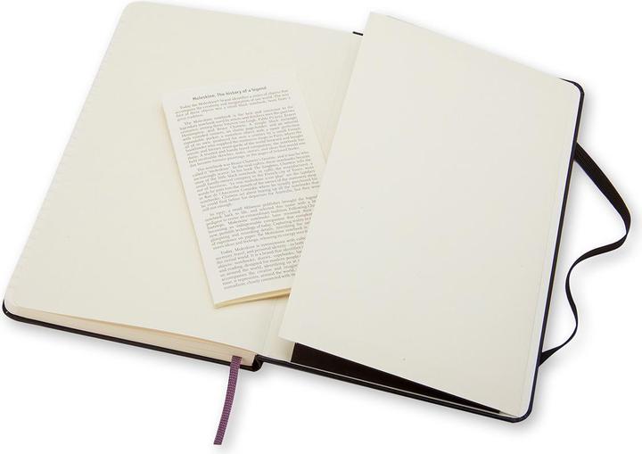 Image du produit Moleskine Carnet classique de poche (A6, À rayures, Couverture rigide)
