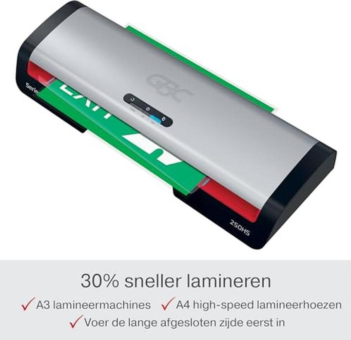 Actual product image GBC Laminator 250HS (EU version) (A3, A4, Credit card)