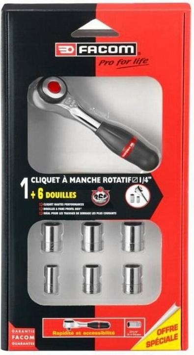 Produktbild Facom Ratschenschlüssel J.360PackPB 3/8" (3/8")