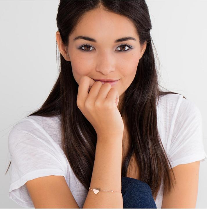 Image du produit Thomas Sabo Bracelet coeur avec infinity (19.50 cm, Argent 925)