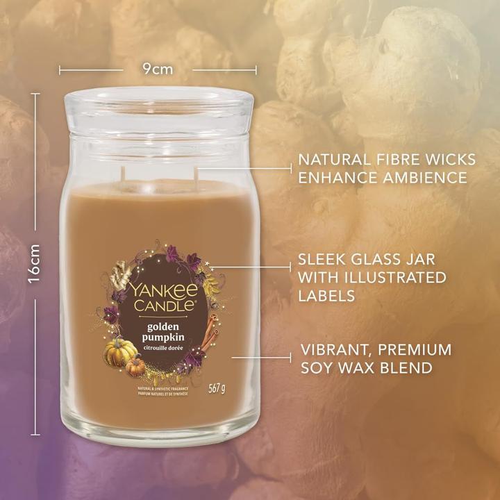 Actual product image Yankee Candle Golden Pumpkin (567 g)