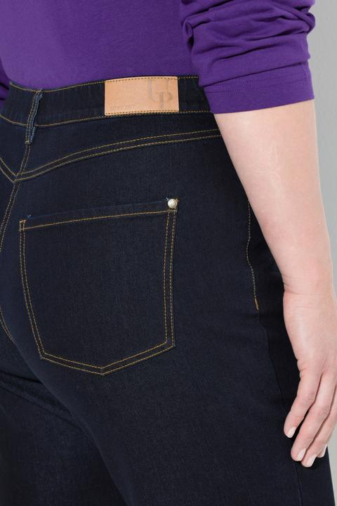 Produktbild Ulla Popken Mom-Jeans, 5-Pocket-Hose, Komfortbund, Stretchdenim (62)
