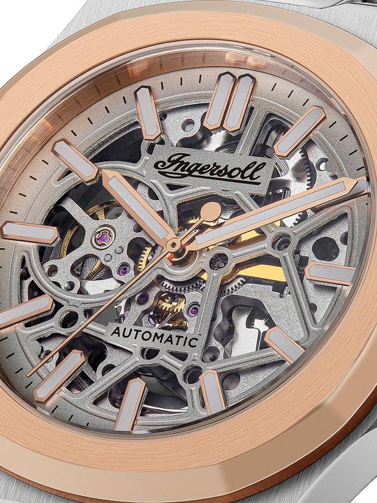 Actual product image Ingersoll 1892 Ingersoll I12503 The Catalina Automatic 44mm 5ATM (Analogue wristwatch, 42 mm)