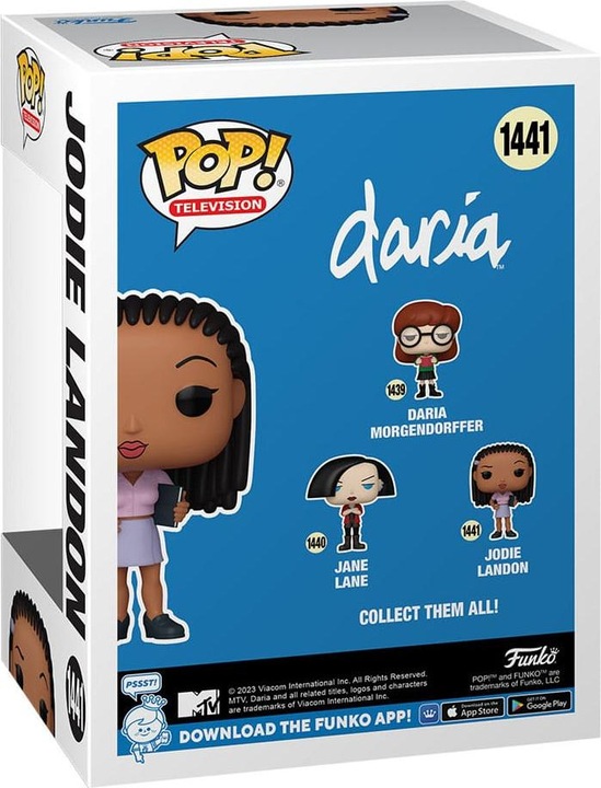 Actual product image Funko DARIA - POP TV N° 1441 - Jodie Landon