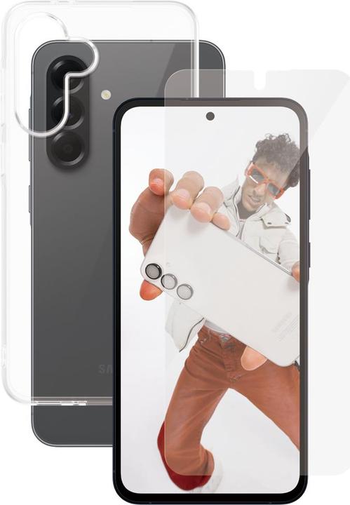 Actual product image PanzerGlass SAFE. by ® 2-in-1 Bundle Samsung Galaxy A56 5G (Samsung Galaxy A56)