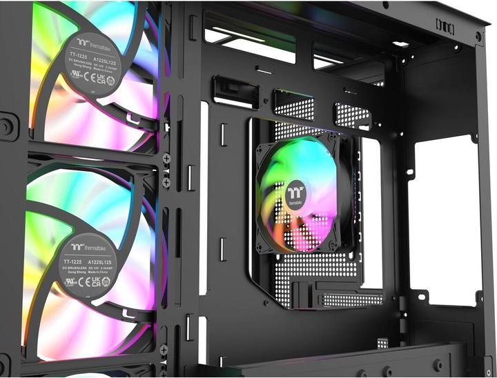 Produktbild Thermaltake Geh View 380 WS Midi Tower "ARGB" Black retail (mATX, Mini-ITX, ATX)