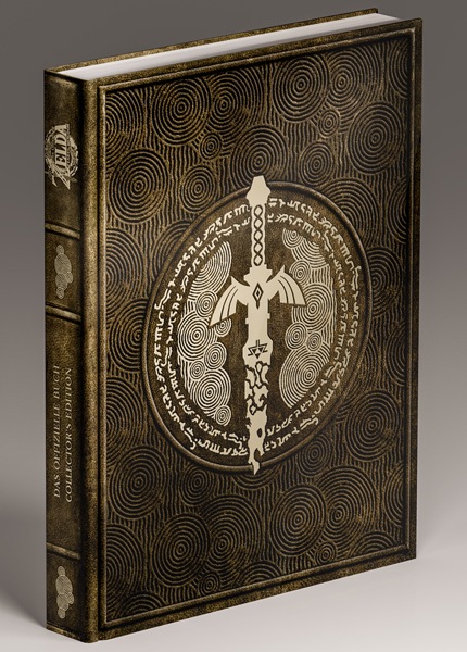 Actual product image Zelda Tears of Kingdom Lösungsbuch C.E. Hardcover (German, 2023)