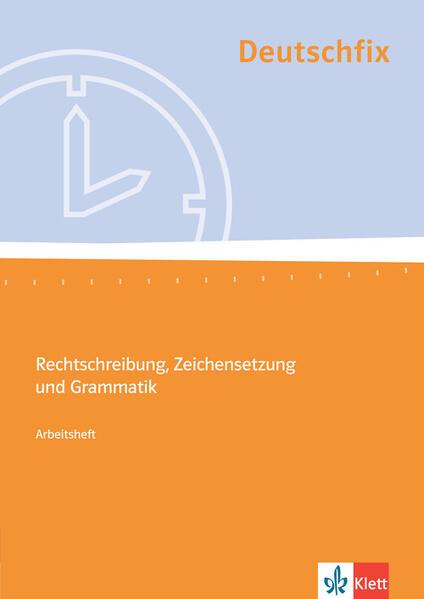 Produktbild Deutschfix. Arbeitsheft (Deutsch, 2007)