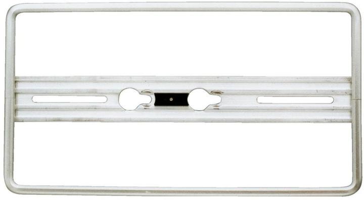 Quick-fix Kennzeichenhalter Silber, 30 × 16 cm (Universale)