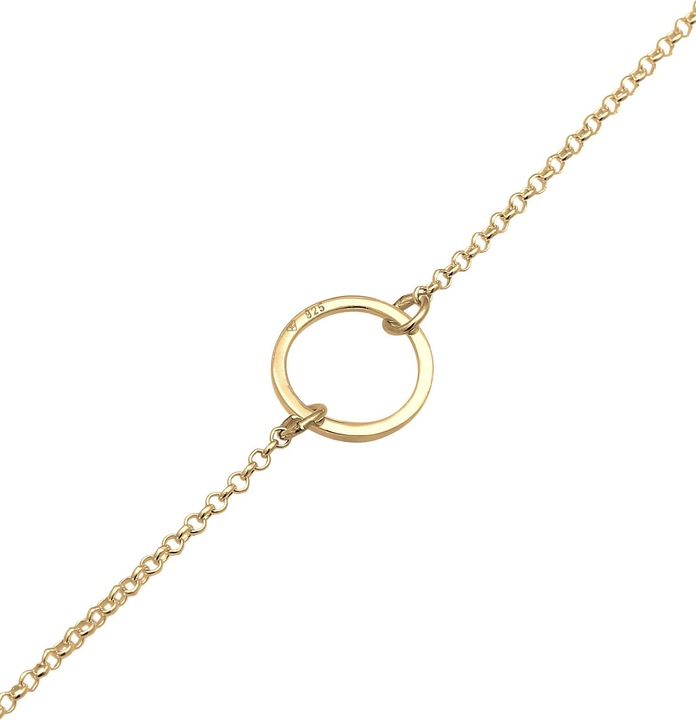 Produktbild Elli Choker mit Kreis Design (Sterling Silber, 38 cm)