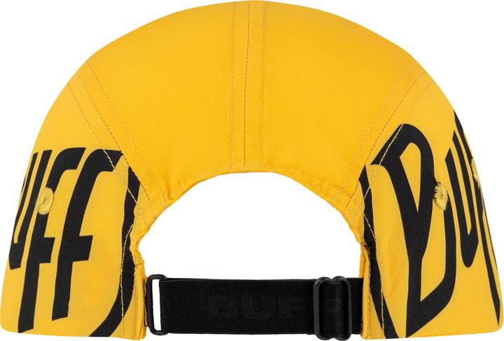 Actual product image Buff 5 Panel Go Cap Logo Gelb
