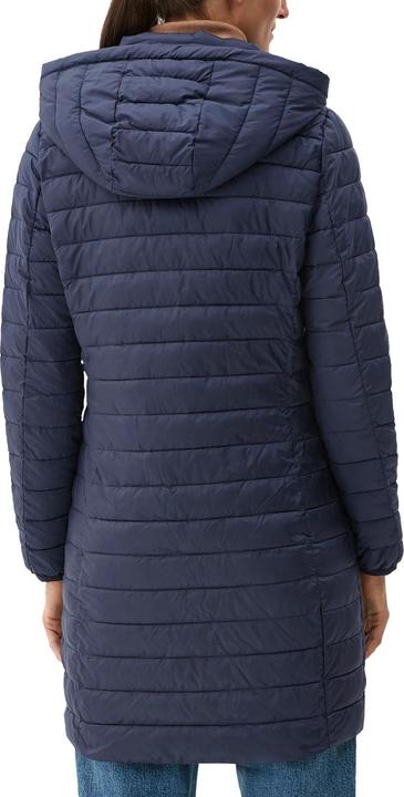 Immagine prodotto S.Oliver Outdoor-Mantel Lange Steppjacke mit abnehmbarer Kapuze