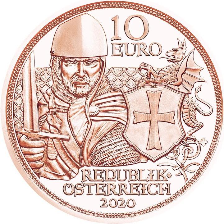 Münze Österreich, Münzen, Tapferkeit, (1.00, 2020)