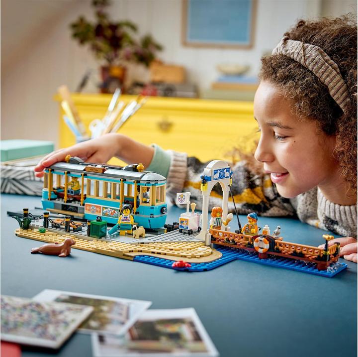 Produktbild LEGO Strassenbahn am Meer (LEGO City)