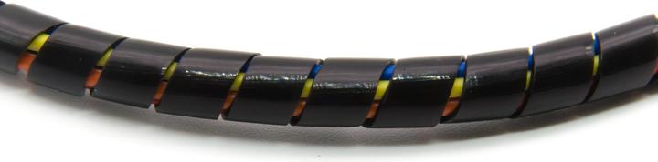 Produktbild Purecrea Kabelschutzspirale 4mm Schwarz SWB-04 (Kabelspiralschlauch, 100 cm)