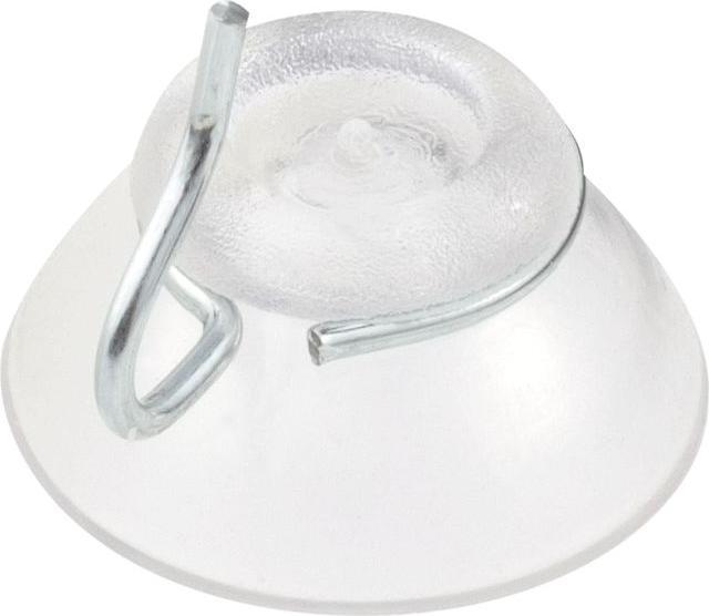 BestaPac Ventouse transparente à gros crochet