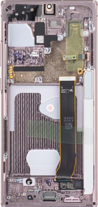 Produktbild Samsung Display Unit für Galaxy Note 20 Ultra 5G N986 / Note 20 Ultra N985, w/o Camera, Mystic Bronze (Display)