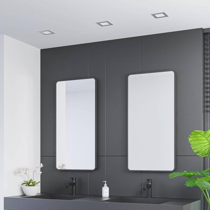 Immagine prodotto Prios Lampada da incasso Helina LED, argento, 11,5 cm (360 lm)