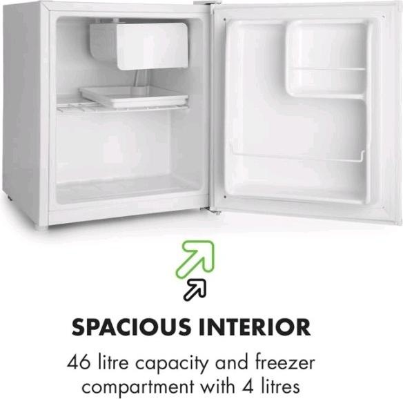 Produktbild Klarstein Snoopy Weiss Eco MiniKühlschrankE (41 l)
