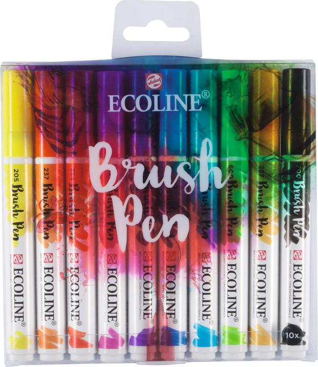 Bleu, Jaune, Magenta, Noir, Orange, Red, Vert glace