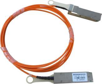 Actual product image CBO Juniper JNP-QSFP28-AOC-20M Compatible BlueOptics AOC QSFP28 BO282803L20M