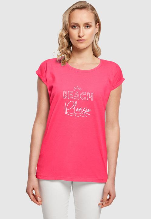 Image du produit Merchcode Ladies Beach Please Extended Shoulder Tee - 112615 (L)