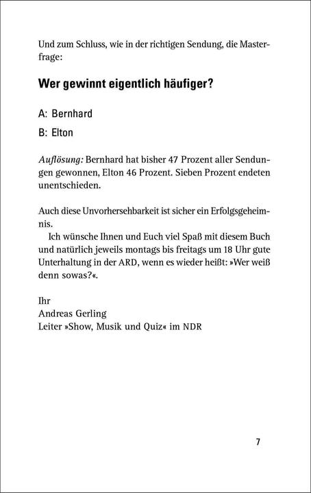 Productafbeelding Wer weiss denn sowas? 7 (Duits)