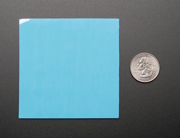 Actual product image Adafruit Heat Sink Thermal Tape 3M 8810 80mm x 80mm