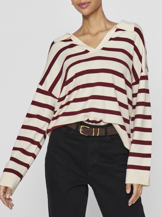 Produktbild Vila Gestreiftes Strickpullover (L)