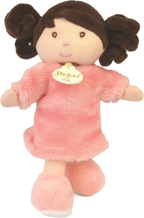 Actual product image Doudou et Compagnie Schmusepuppe Emilie mit Kleiderschrank