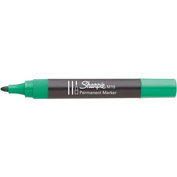 Sharpie, Marker, M15 (Grün, 2 mm)