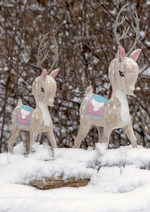 Produktbild Greengate Dina Magnet pale pink 7 x 9 cm Set4 (4 x)