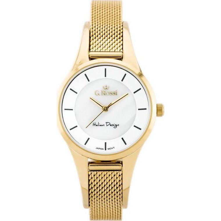 Gino Rossi, Armbanduhr, Watch G.Rossi WOMEN'S WATCH - KAYLE (zg773c) - Universal BOX, Gold, (30 mm)