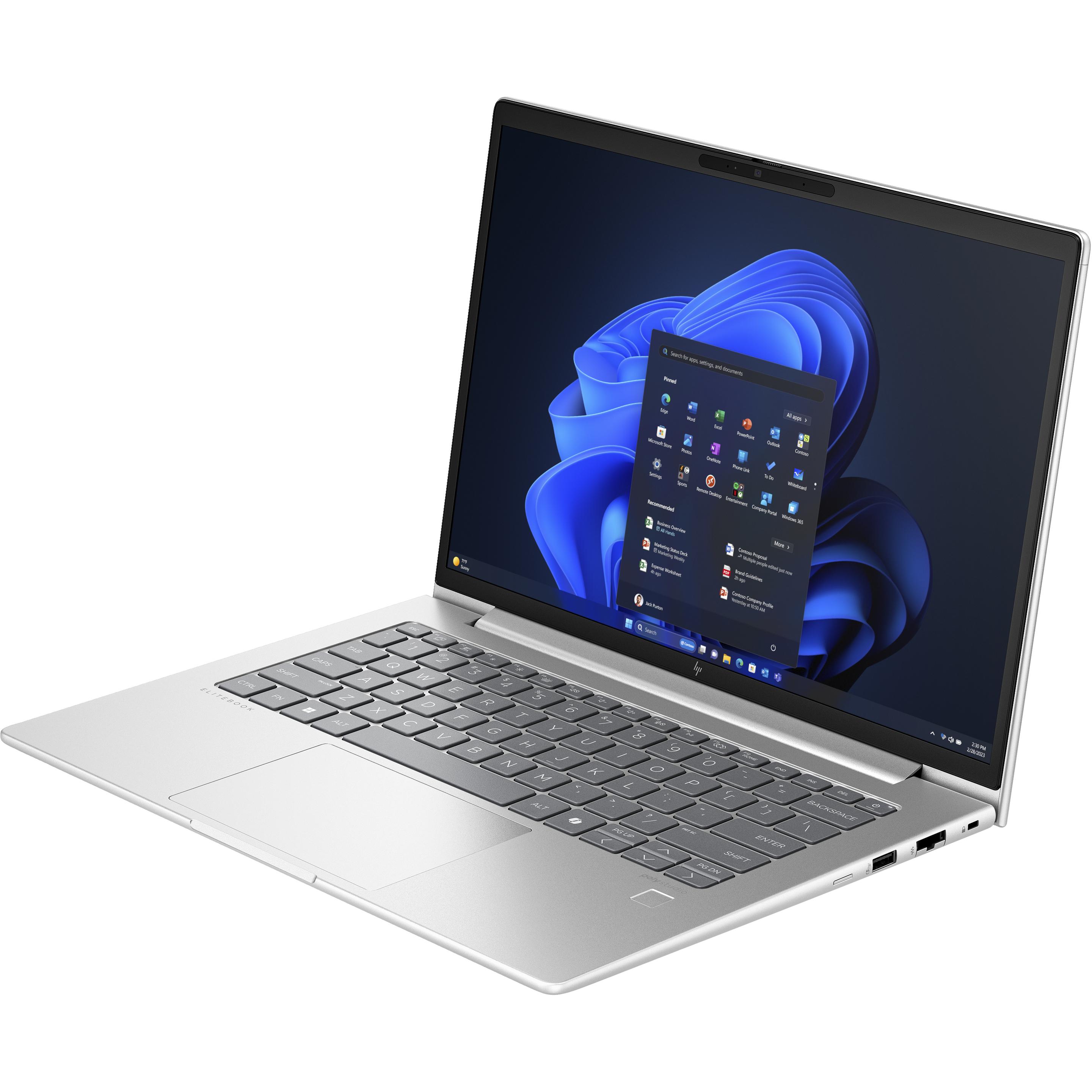 HP EliteBook 640 G11, Intel Core Ultra 5, 35,6 cm (14"), 1920 x 1200 Pixel, 8 GB, 256 GB, Windo (14", Intel Core Ultra 5...