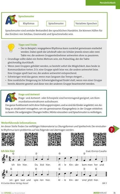 Nährwerte und Zutaten Spring, m. Audio-CD (Deutsch, Eva Nagel, Magnus Gaul, 2016)