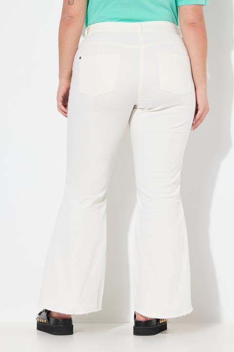 Produktbild Angel of Style Jeans, ausgestellt, gerundeter Fransensaum (54)
