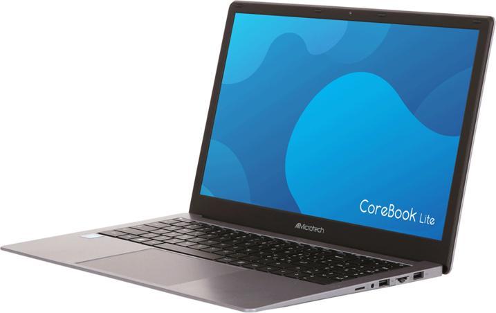Actual product image Microtech CoreBook Lite C Notebook (15.6 inch) Intel® Celeron® N LPDDR4-SDRAM SSD Wi-Fi 5 (802.11ac) Linux (15.60", Intel Celeron N4020, 8 GB, 512 GB, IT)