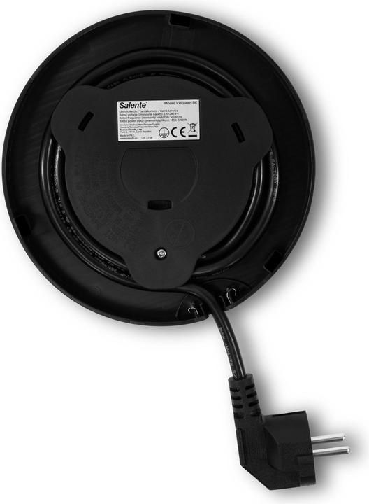 Image du produit Salente IceQueen, bouilloire à ébullition rapide 1.7 l, acier inoxydable, noir (1.70 l)