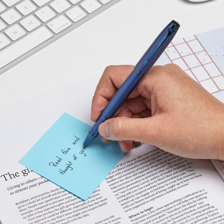 Produktbild Parker Pen Kugelschreiber IM Monochrome PVD M (Blau, 1 x)