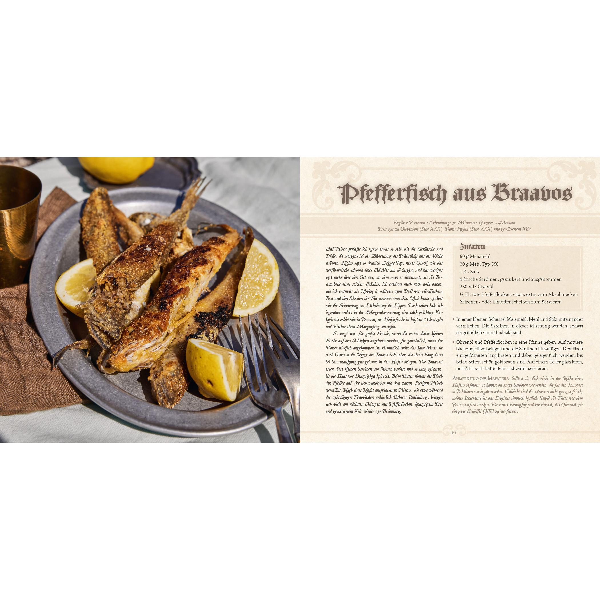 Thumbnail - Rezepte aus Westeros und Essos, Ratgeber von Chelsea Monroe-Cassel