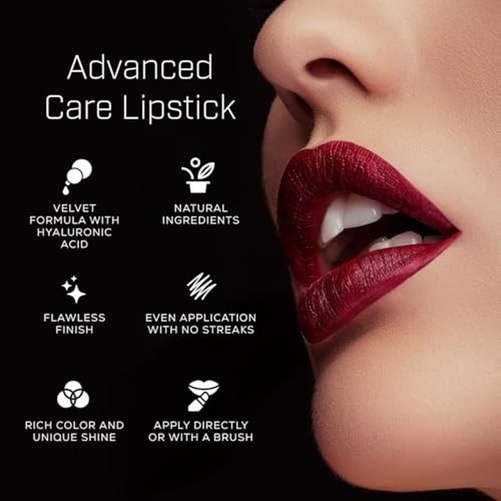 Produktbild Radiant Professional Advanced Care Lipstick Ultra Nourishing Moisturizing Long Lasting Matte Lipstic (VELVET 02 CANDY WARM NUDE)