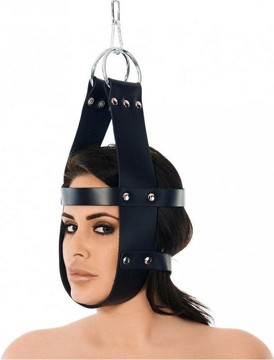 Immagine prodotto Rimba Maschera appesa per il gioco del bondage con anelli e mentoniera