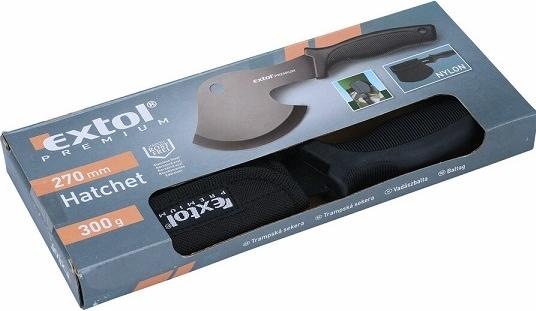 Produktbild Extol Trampaxt, 270 mm, mit Nylon-Gürtelholster