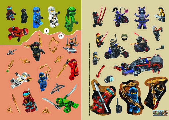 Produktbild Lego Ninjago - Stickerspass